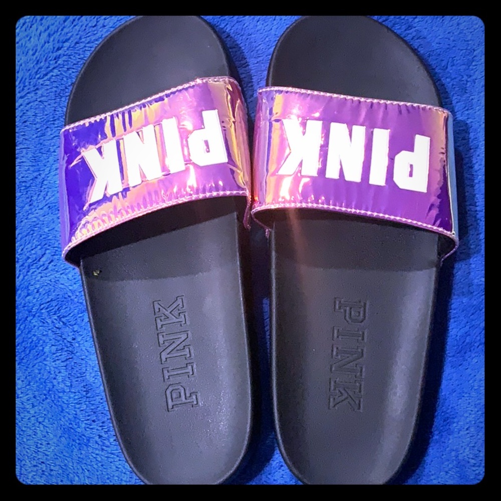 VICTORIA SECRET PINK SLIDES